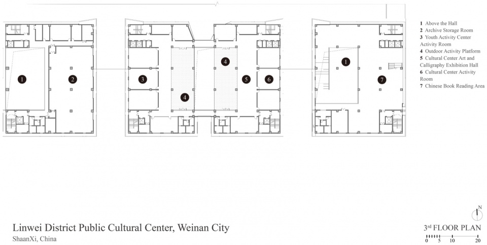 linwei district public cultural center weinan city by jointhorp architectural design co ltd
