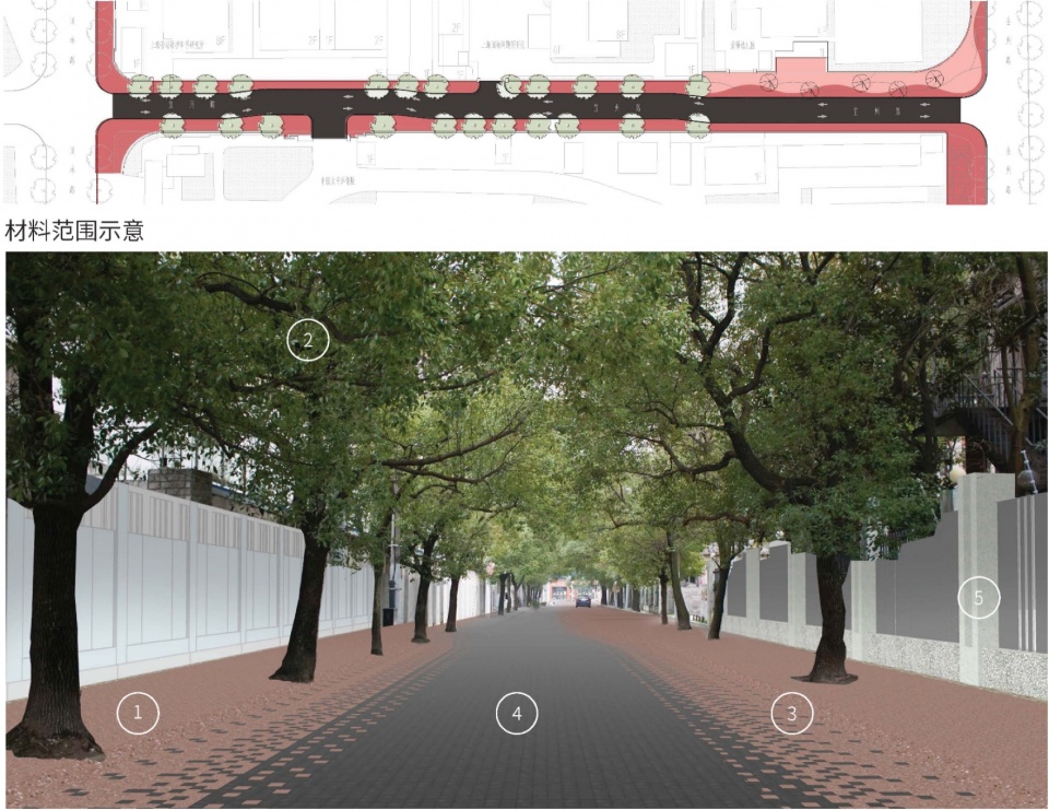 quanzhou road yizhou road promenade greenway activating everyday street life through walking by atelier liu yuyang architects