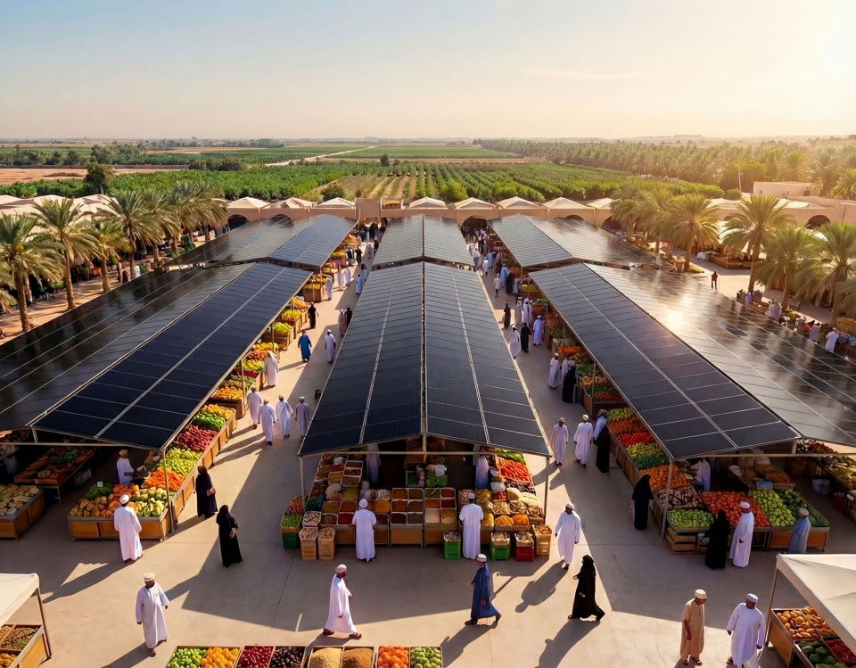 Sustainable masterplan for Al Najd Agricultural City in Oman