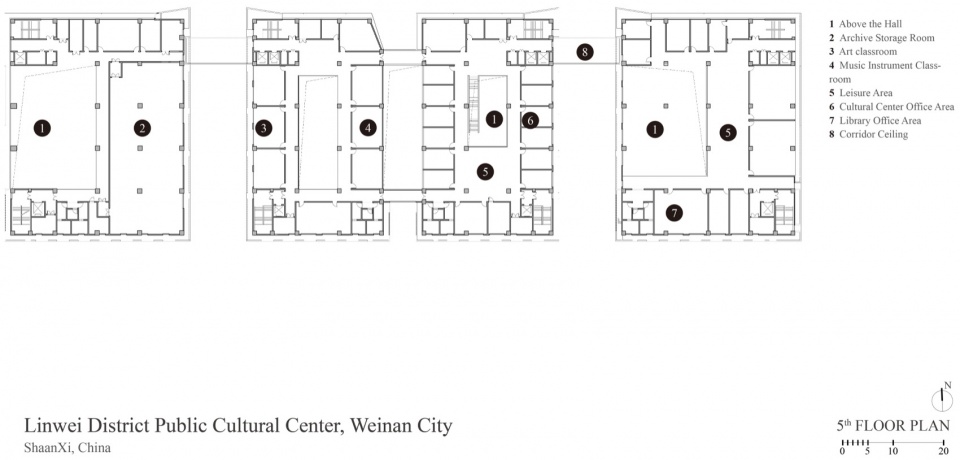 linwei district public cultural center weinan city by jointhorp architectural design co ltd