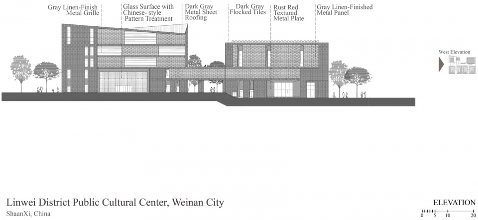 linwei district public cultural center weinan city by jointhorp architectural design co ltd