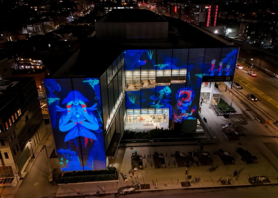 montreal lights up lumino presents 35 works in the quartier des spectacles and downtown by quartier des spectacles partnership