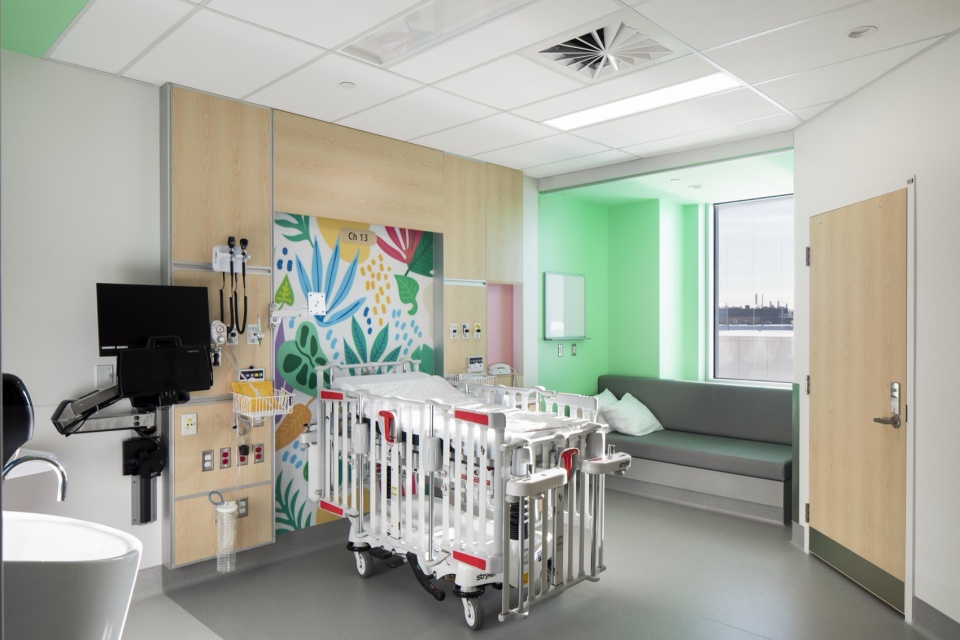 a new mother child and emergency centre in sherbrooke offers a reimagined hospital experience by jodoin lamarre pratte yelle maille equip...