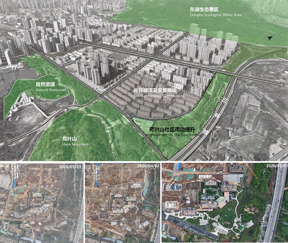 commercial renewal of guanggu runjing park by wtd group atelier dachuan