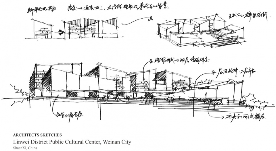 linwei district public cultural center weinan city by jointhorp architectural design co ltd