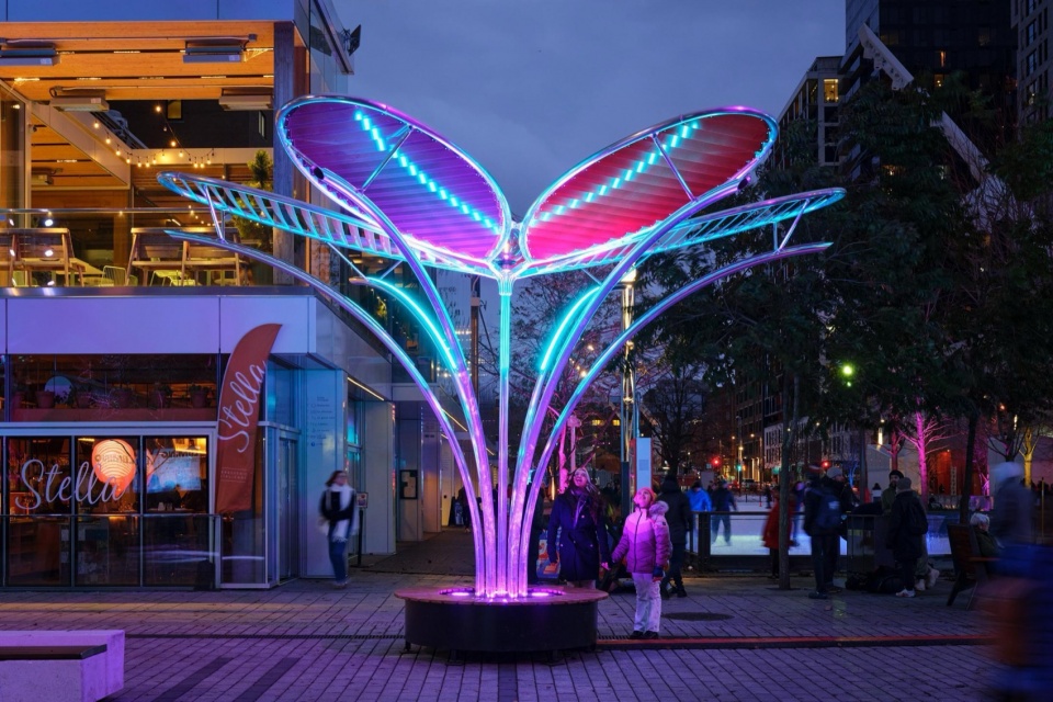 montreal lights up lumino presents 35 works in the quartier des spectacles and downtown by quartier des spectacles partnership