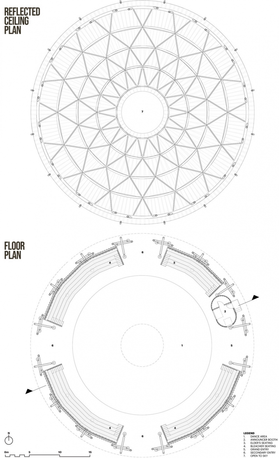 Muscowpetung Powwow Arbour by Oxbow Architecture Richard Kroeker
