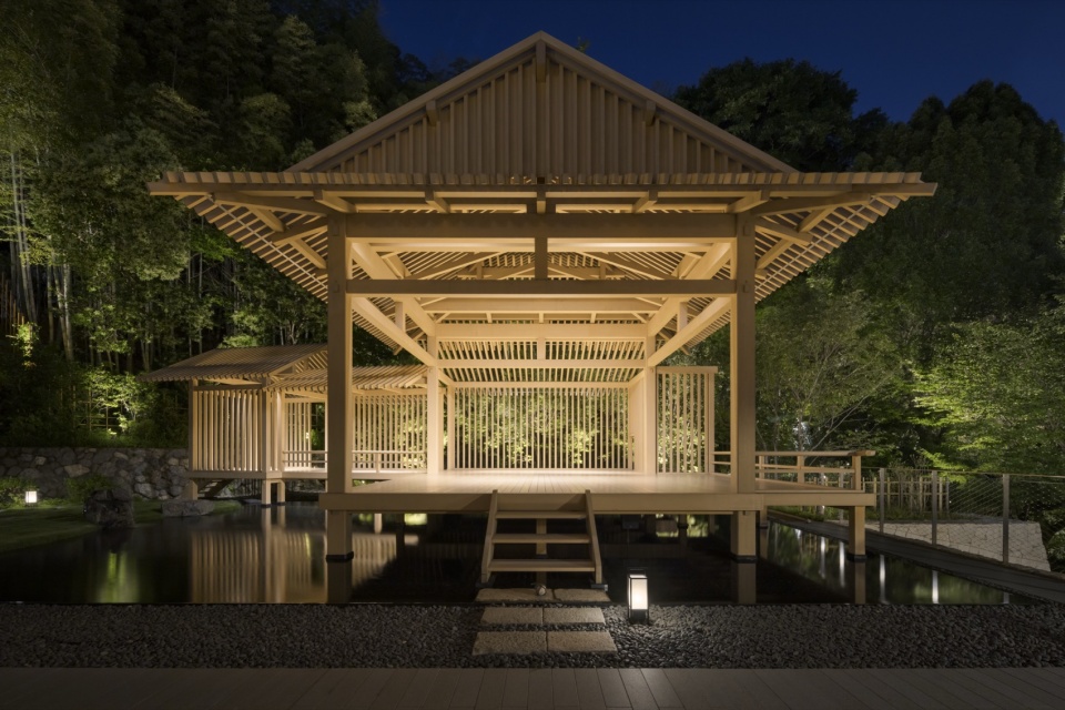 banyan tree higashiyama kyoto by kengo kuma and associates