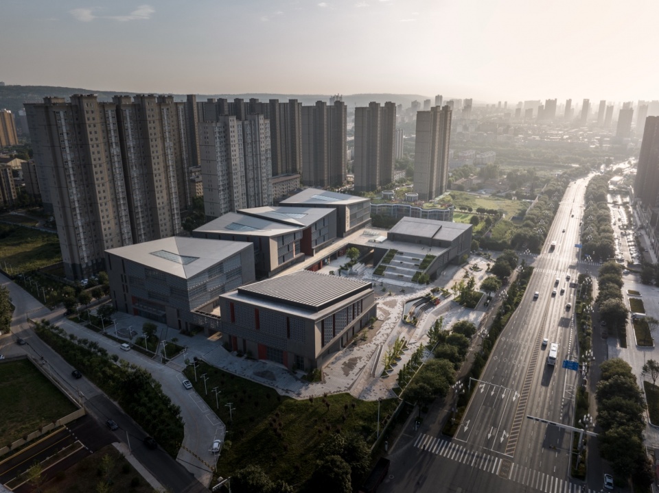linwei district public cultural center weinan city by jointhorp architectural design co ltd