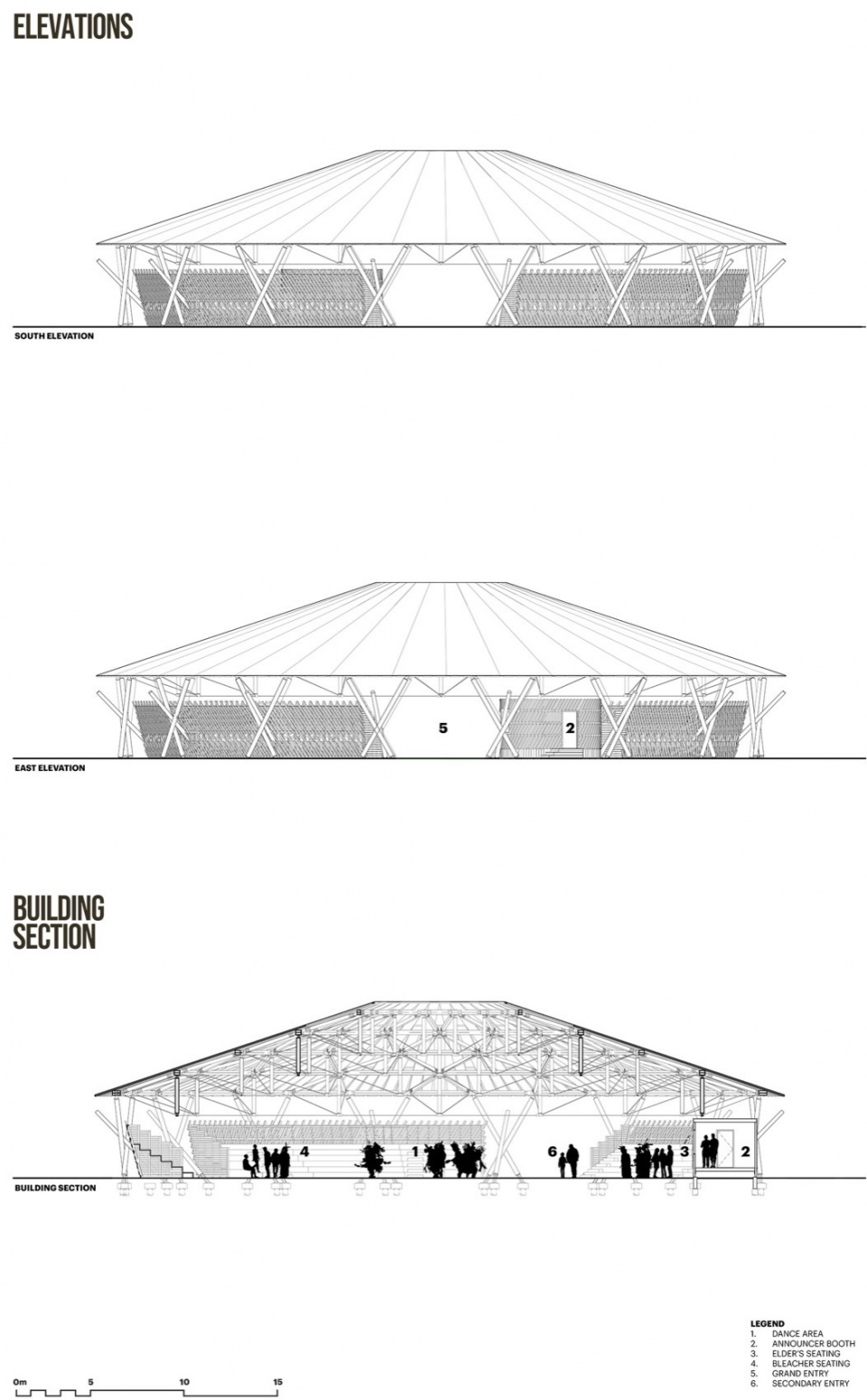 Muscowpetung Powwow Arbour by Oxbow Architecture Richard Kroeker
