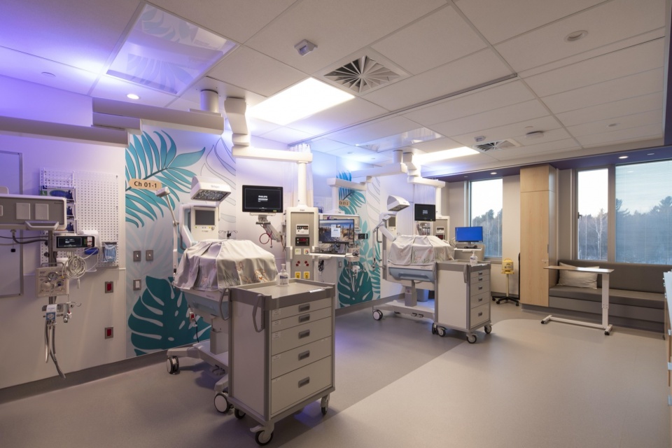 a new mother child and emergency centre in sherbrooke offers a reimagined hospital experience by jodoin lamarre pratte yelle maille equip...