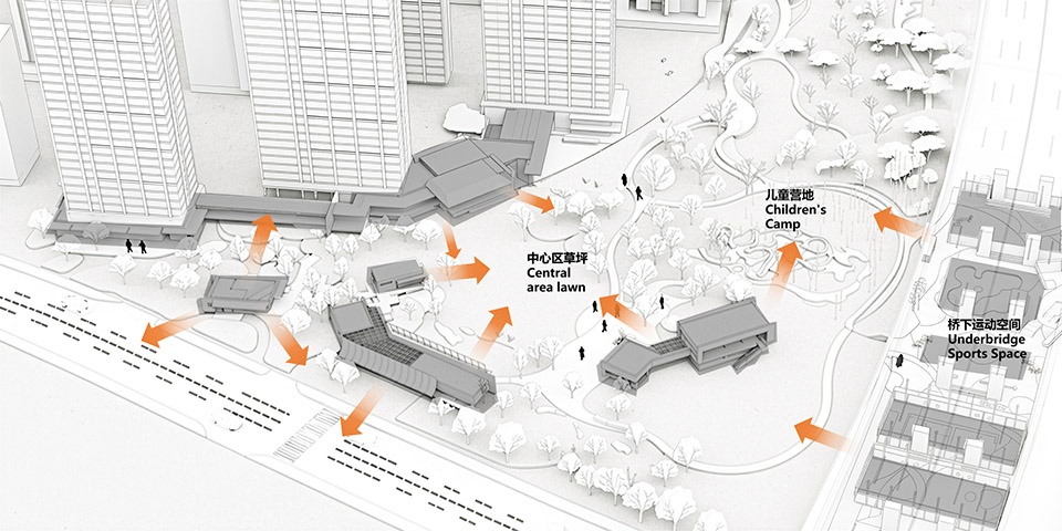 commercial renewal of guanggu runjing park by wtd group atelier dachuan