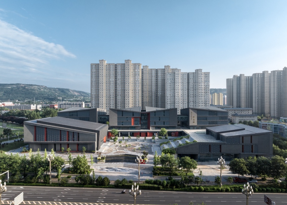 linwei district public cultural center weinan city by jointhorp architectural design co ltd