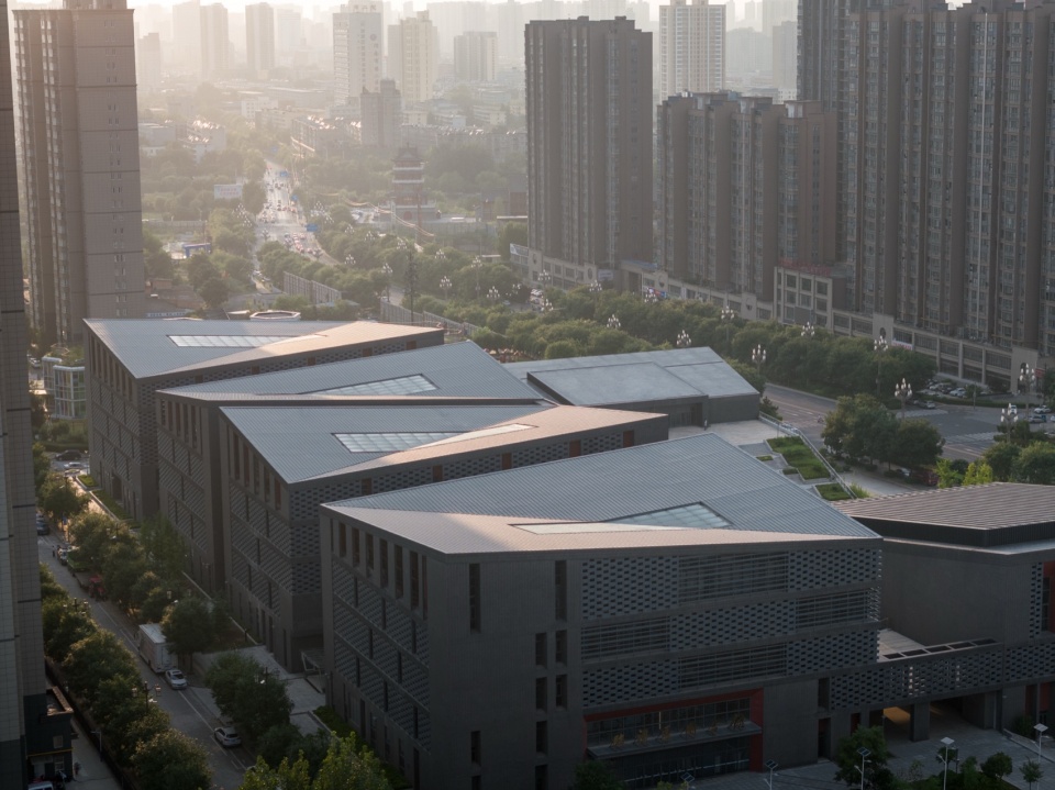 linwei district public cultural center weinan city by jointhorp architectural design co ltd