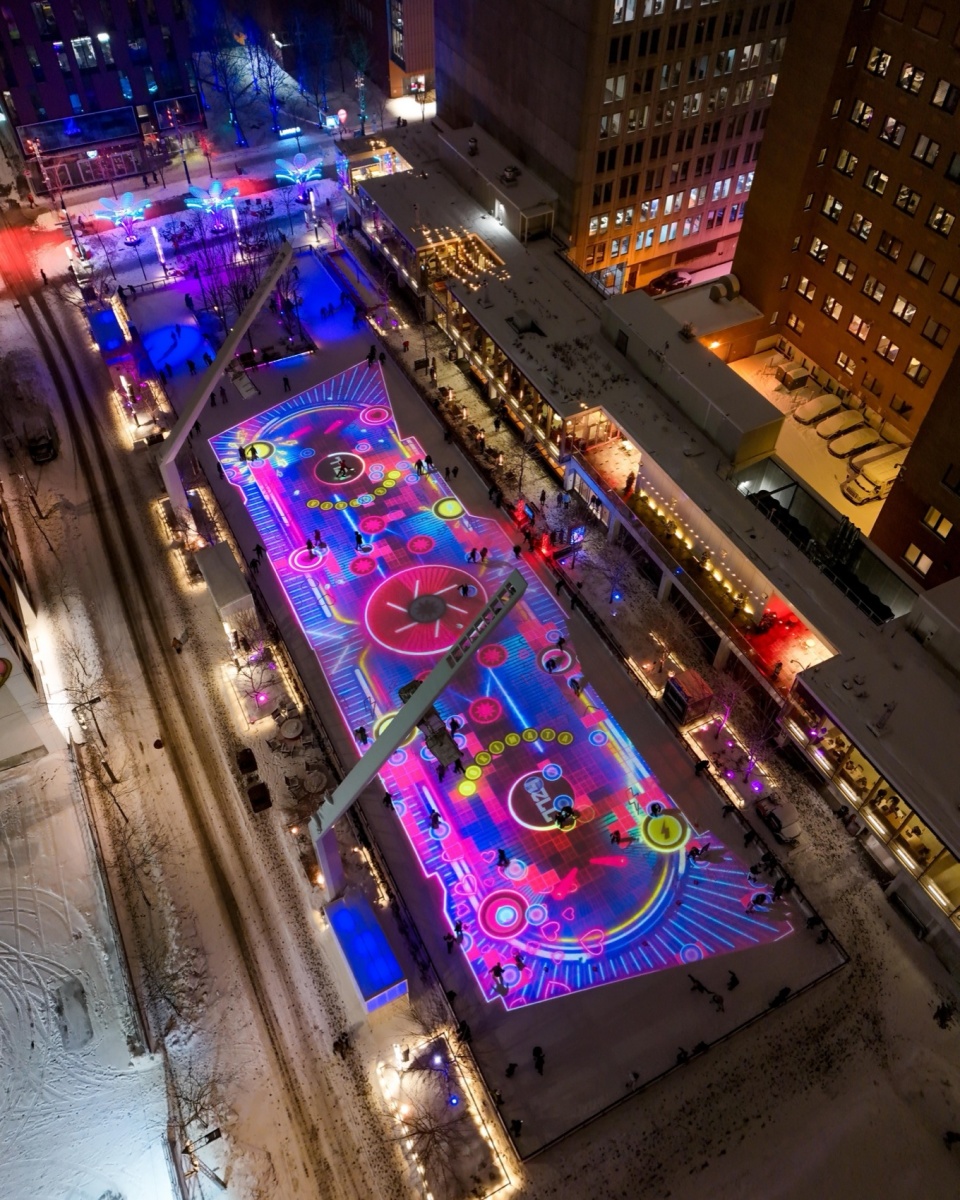 montreal lights up lumino presents 35 works in the quartier des spectacles and downtown by quartier des spectacles partnership