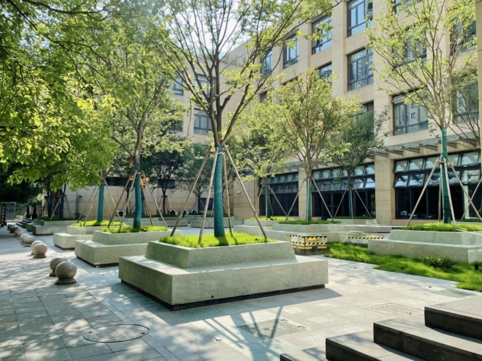 quanzhou road yizhou road promenade greenway activating everyday street life through walking by atelier liu yuyang architects