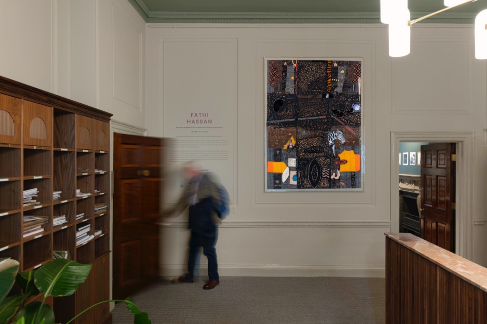 Art Exhibition of Fathi Hassan Fragile Landscapes by The Paul Mellon Centre The Sunderland Collection