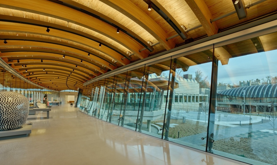 Crystal Bridges Expansion by Safdie Architects