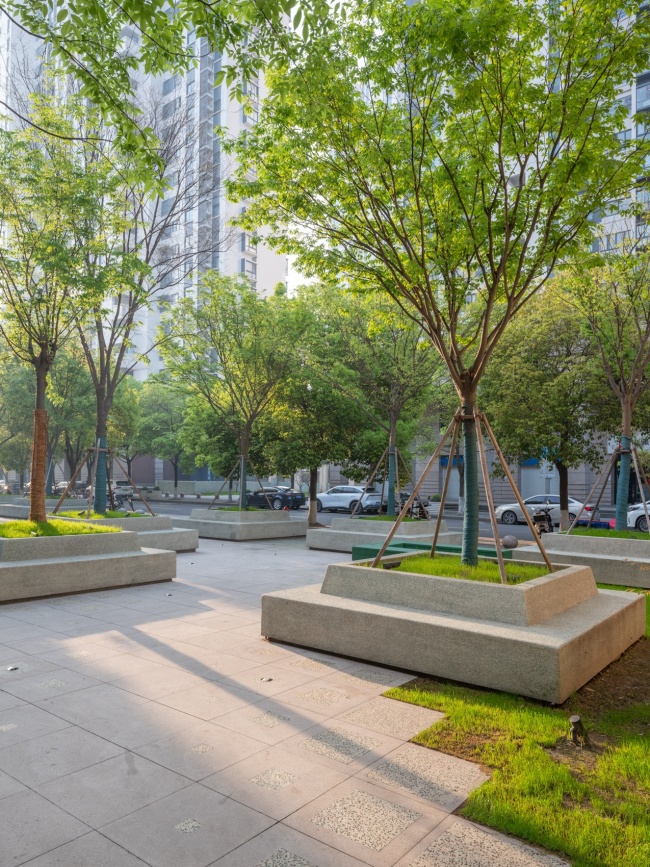 quanzhou road yizhou road promenade greenway activating everyday street life through walking by atelier liu yuyang architects