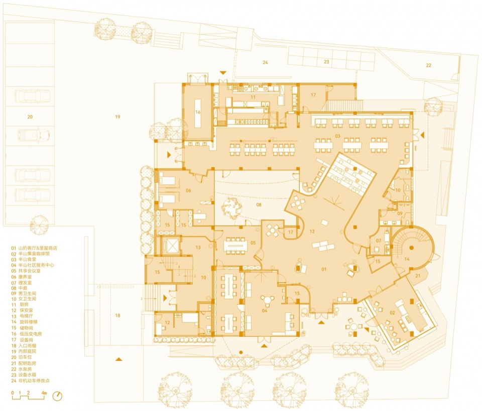 banshan1994 commune constructing a new locality by office canopy of architecture