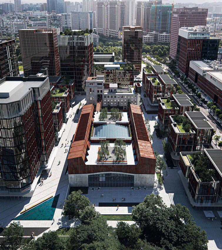 LOFT49二期从设计方案到建成实景 摄影:存在建筑