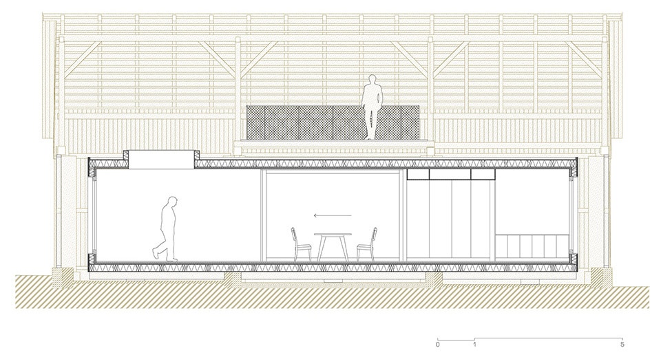 the box in the barn by facha architekti