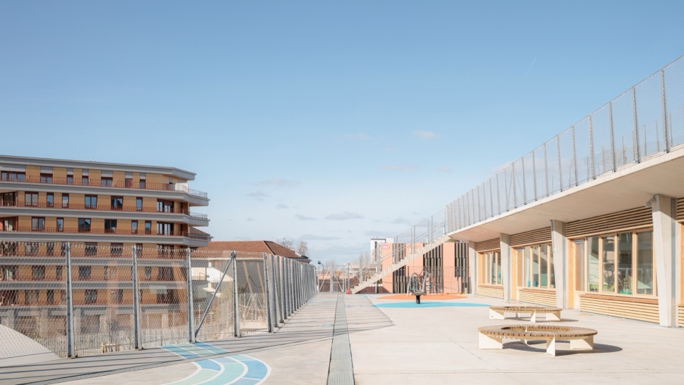 Yvonne Kerzreho school complex by SAM Architecture