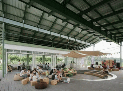 yangzhou baoying grape classroom by atelier anonymous