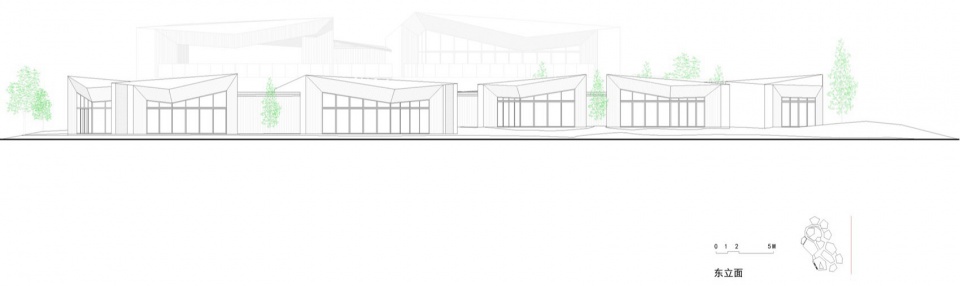 Clustered Rocks Court Floating Leaf Pavilion Pudong Shanghai by Atelier Z