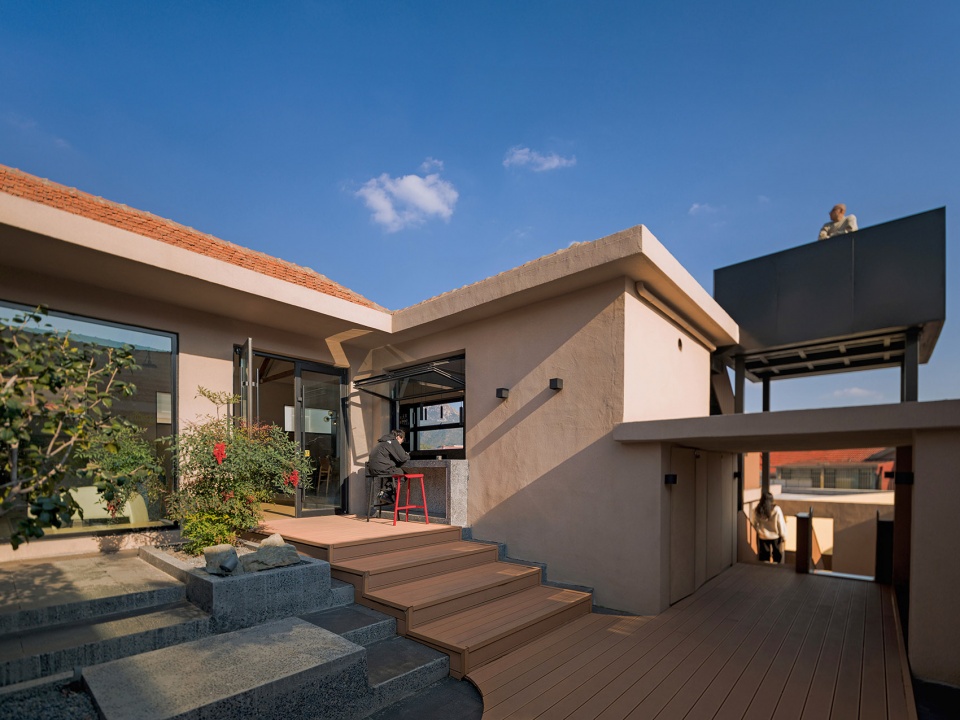 a collection of courtyard renovations in ximaiyao village by bu
