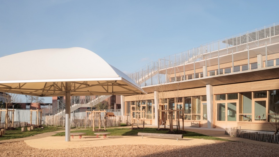 Yvonne Kerzreho school complex by SAM Architecture