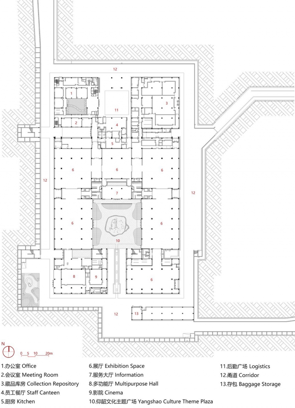 Zhengzhou Dahecun National Archaeological Site Park by China Architecture Design and Research Group