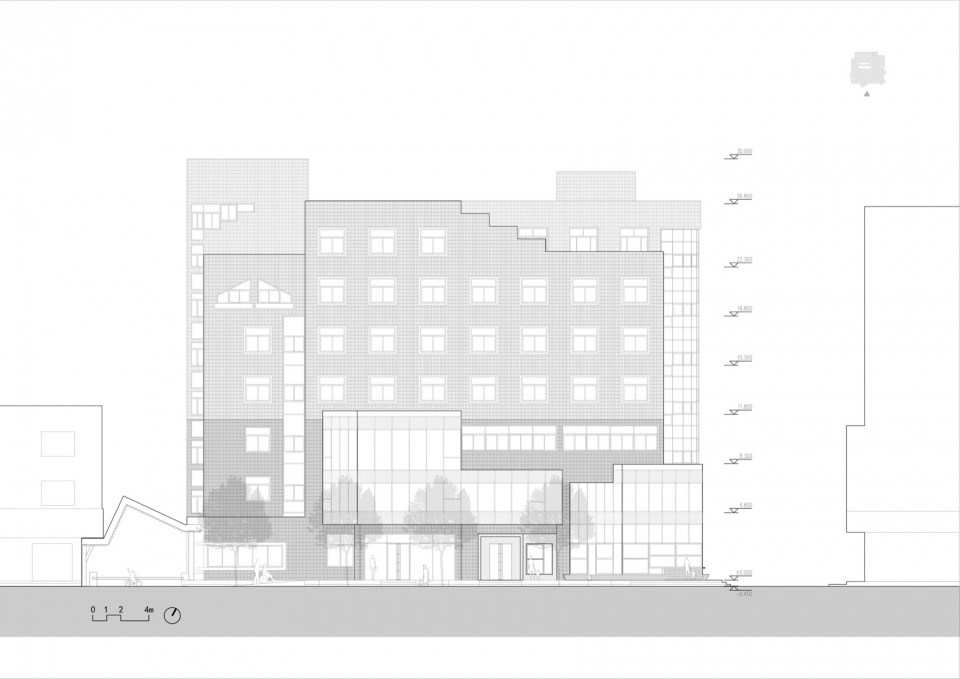 banshan1994 commune constructing a new locality by office canopy of architecture