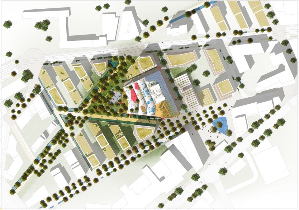 Yvonne Kerzreho school complex by SAM Architecture