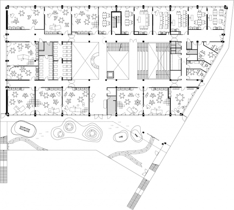 Yvonne Kerzreho school complex by SAM Architecture
