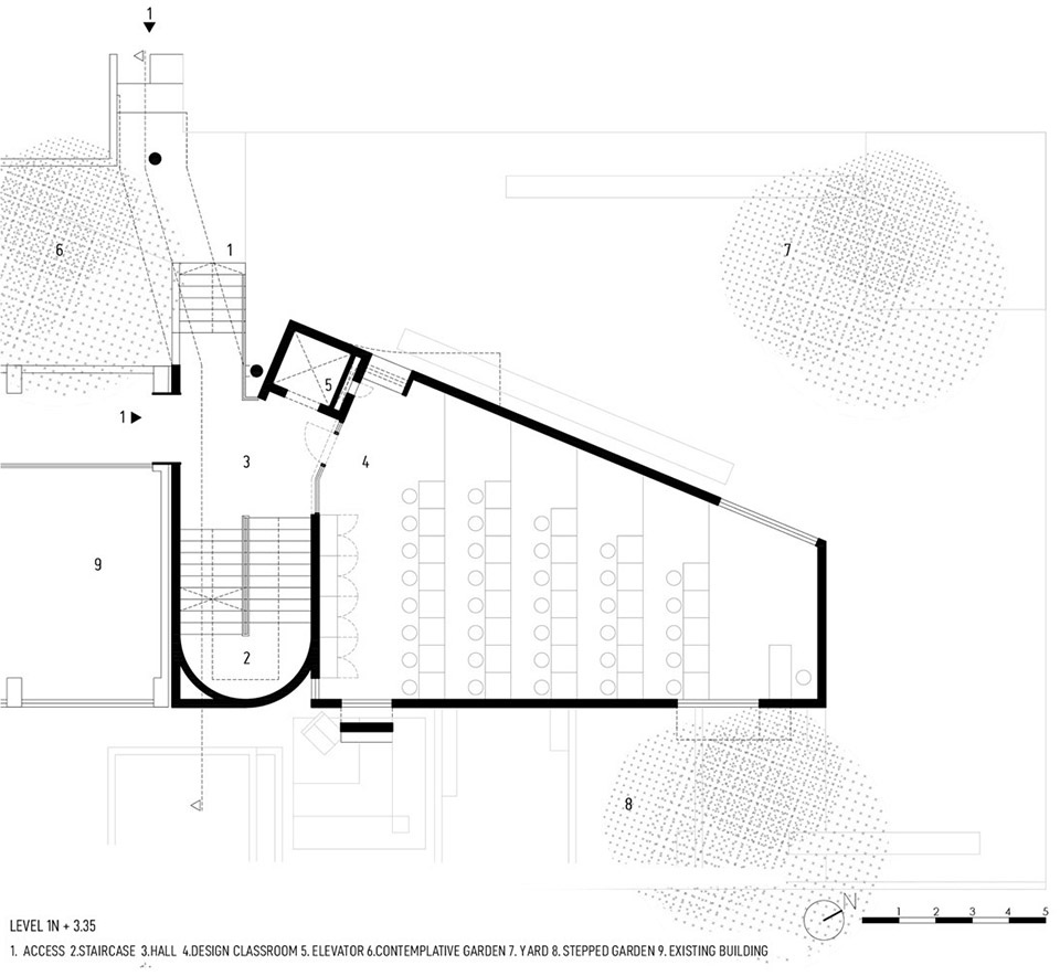 Arts Building Cardinal Spellman Salesian Bilingual School by STUDIO BLUR