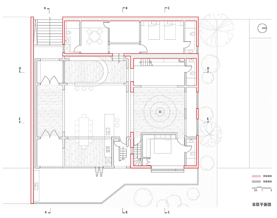a collection of courtyard renovations in ximaiyao village by bu