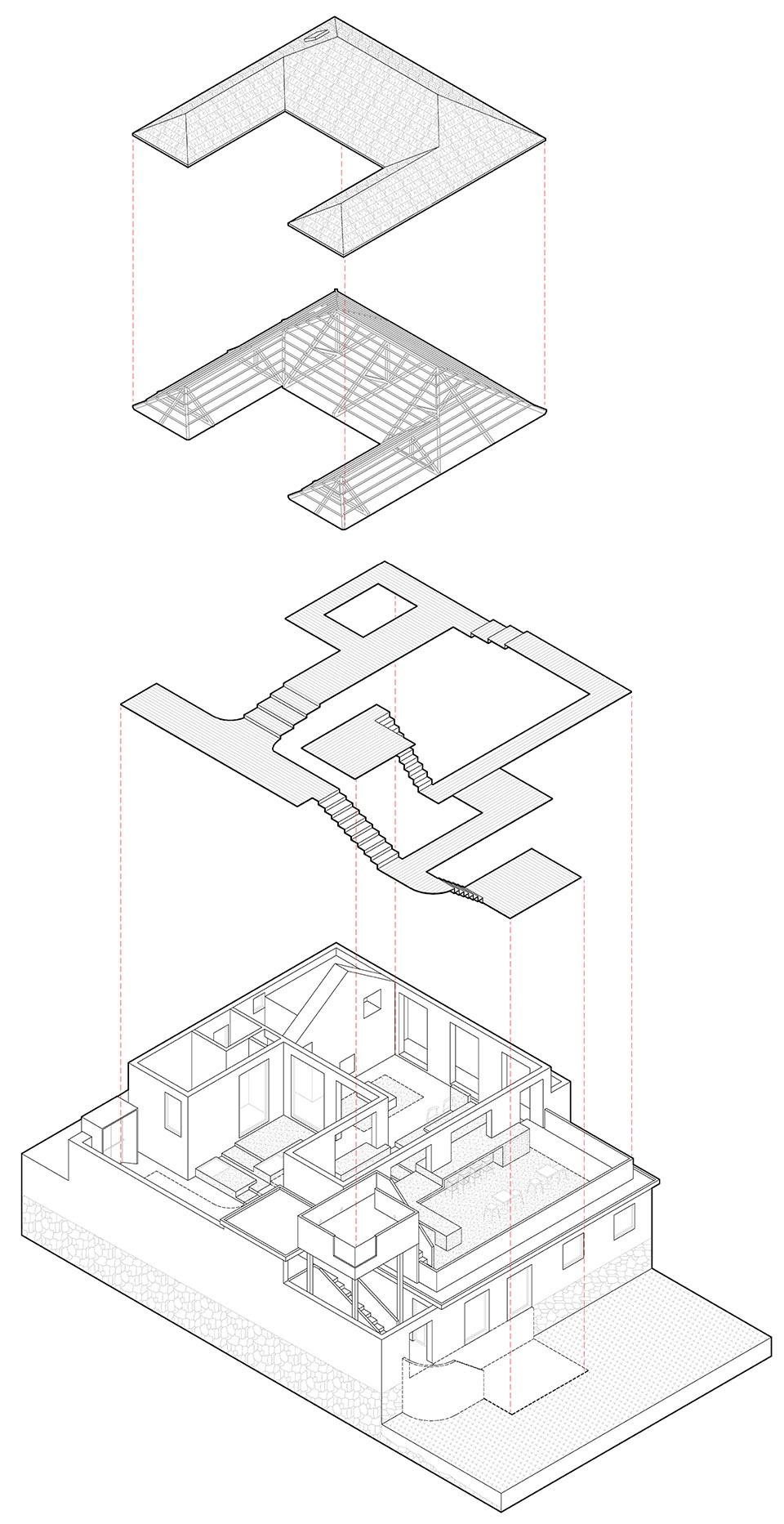 a collection of courtyard renovations in ximaiyao village by bu