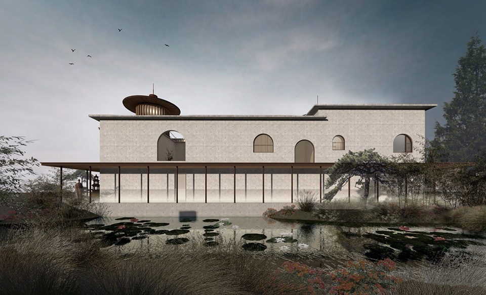 Design of Guanyin Monastery Yangzhou Jiangsu by Shanghai Shanxiang Architectural Design