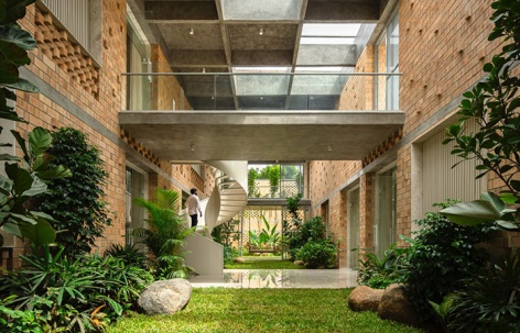 黄昏住宅，印度 / Spacefiction Studio