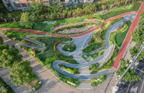 上海泾彩绿地口袋公园 / U+ Design Lab