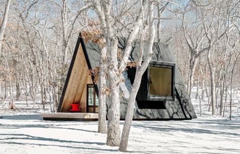 森林疗养小屋，美国 / BE_Design
