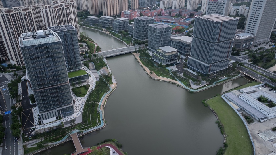 Riverside Landscape Design of Green Belts on Both Sides of Dadongjiang
