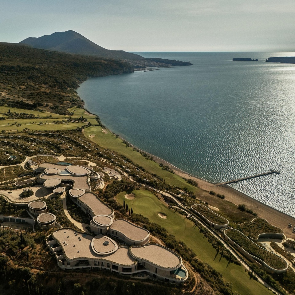 mandarin oriental costa navarino by alexandros n tombazis associates architects s a k studio