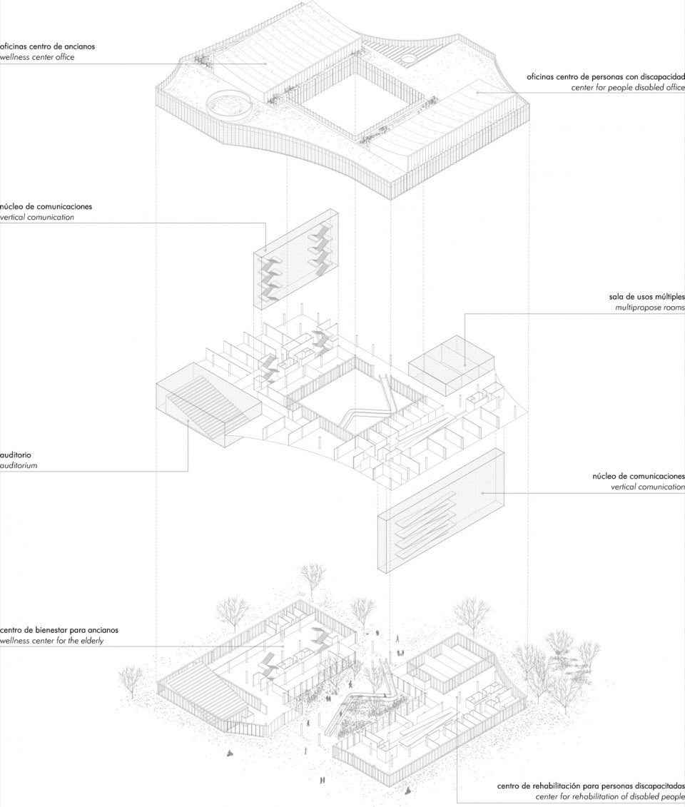 care and wellness center for the elderly and people with disabilities by sol89 woodrock architecs