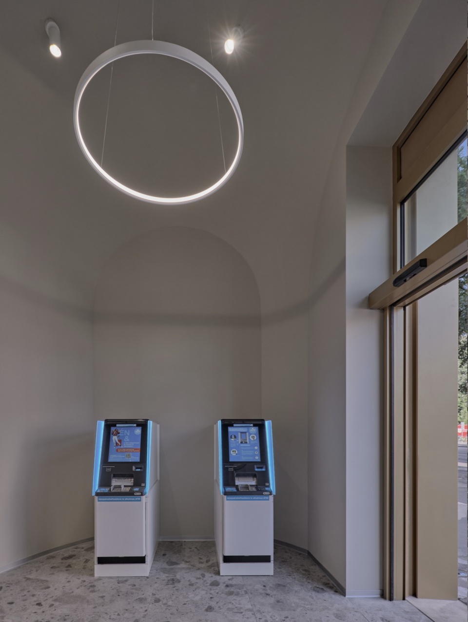 kh bank branch interior design by lab5 architects dobos andras