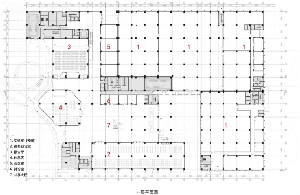 the academic building for network center computer science big data and microelectronics