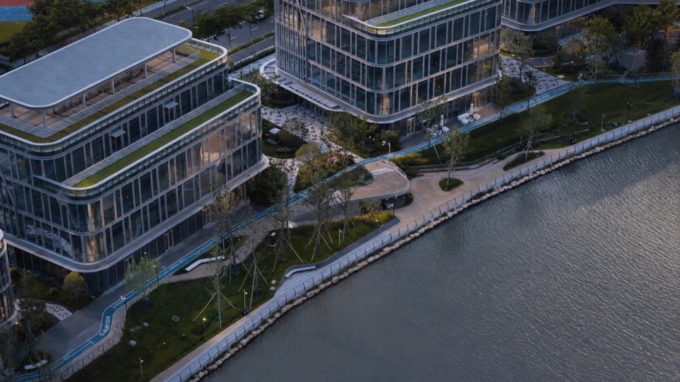 Riverside Landscape Design of Green Belts on Both Sides of Dadongjiang