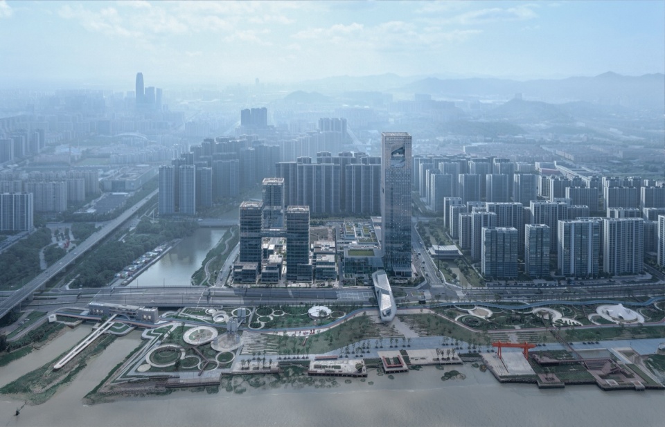 Taizhou Eye Skyscraper Complex by Original Design Studio TJAD