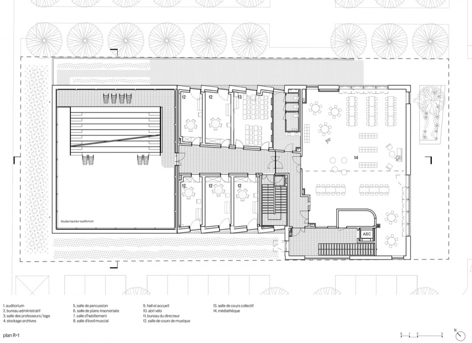 ecole de musique et danse jean claude casadesus by ateliers o s architectes